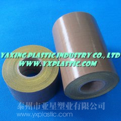 PTFE coated fiberglass adhesive tapes